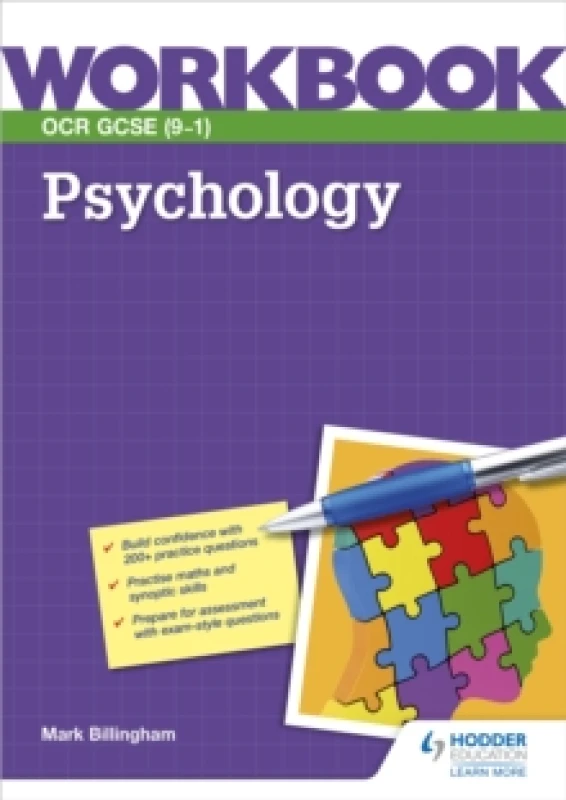 Image of Mark Billingham OCR GCSE (9-1) Psychology Workbook Multi unisex