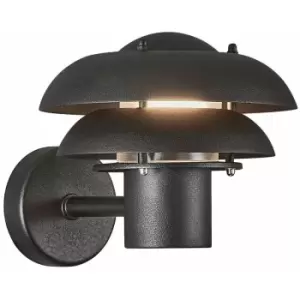 Image of Nordlux Kurnos 20cm Outdoor Wall Lantern Black, E14, IP54