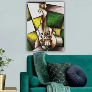 Image of 63006637_70100 Multicolor Decorative Canvas Painting