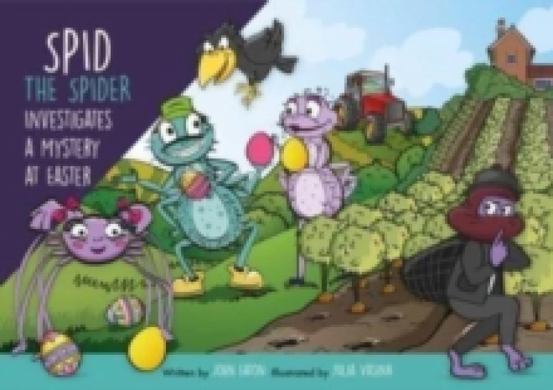 Image of Spid the Spider Investigates a Mystery at Easter : An Easter Mystery Book for Kids About Curiosity and Problem-Solving Paperback / softback