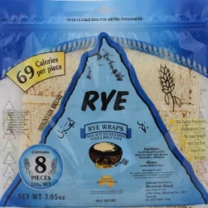 Image of Mountain Bread Rye Wraps 200g