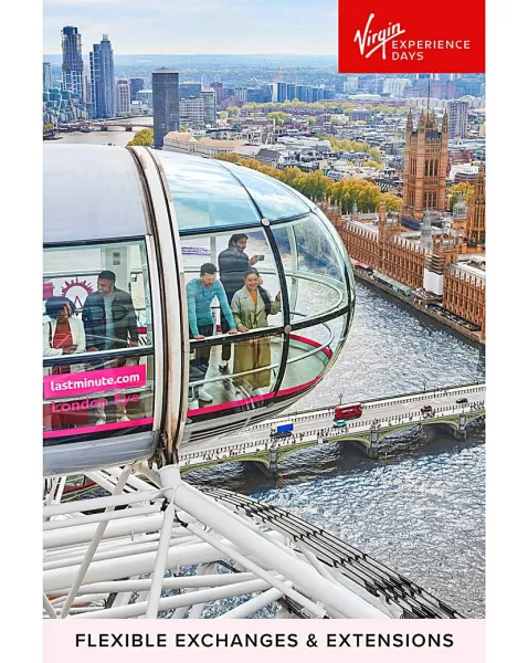 Image of London Eye, Meal & Drink for 2 E-Voucher