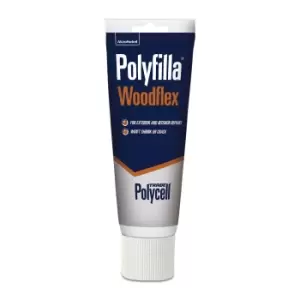 Image of Polycell Polyfilla Light Grey Wood Filler 330G