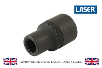 Image of Laser Tools 6243 Brake Caliper Socket 11pt - HGV