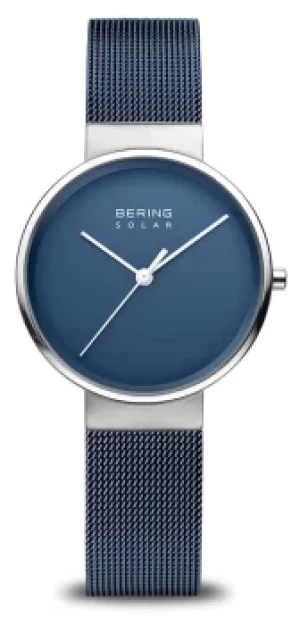 Image of Bering Womens Navy Blue Solar 14331-307 Watch