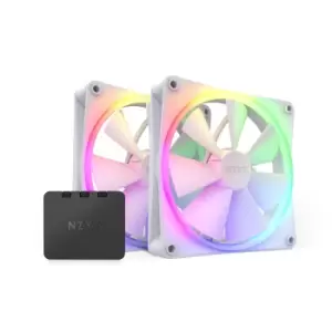 Image of NZXT F140 RGB TWIN Computer case, Processor Fan 14cm White 2 pc(s)