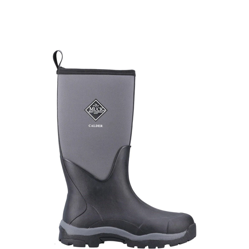 Image of Muck Boots Mens Calder Neoprene Wellington Boots UK Size 5 (EU 39) Black MUC161-BLACK-5
