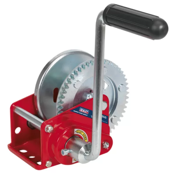 Image of Sealey GWE1200B Geared Hand Winch with Brake 540kg Capacity