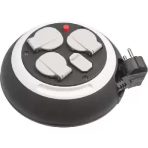 Image of Brennenstuhl 1109220600 Cable reel 3m Black PG plug