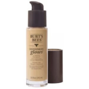 Image of Burt's Bees Goodness Glows Liquid Foundation 29.5ml (Various Shades) - Linen Beige