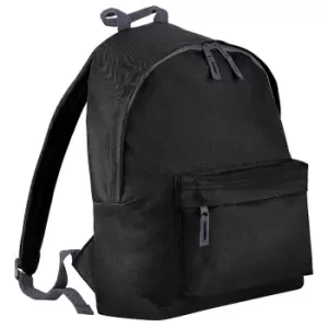 Image of Bagbase Fashion Backpack (18 Litres) (pack Of 2) (one Size, Black)