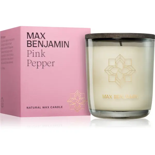 Image of Max Benjamin Pink Pepper Scented Candle 210g