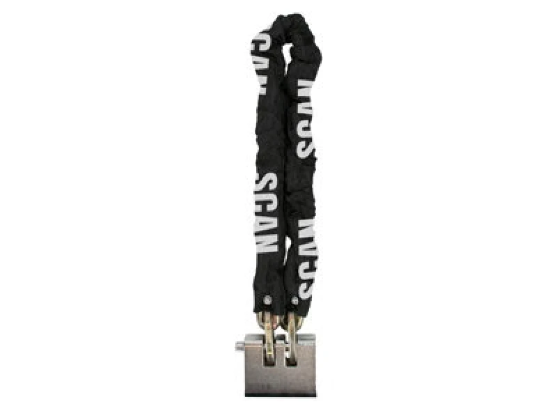 Image of Scan Heavy-Duty Chain 1M X 9mm + Armoured Padlock