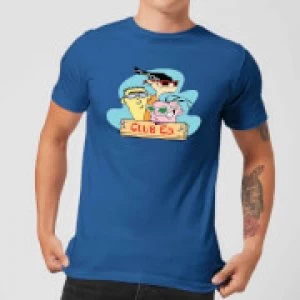 Image of Ed, Edd n Eddy Club Ed Mens T-Shirt - Royal Blue - S