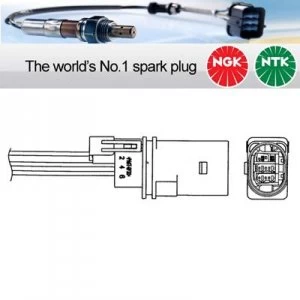 Image of NGK NTK Oxygen O2 Lambda Sensor LZA17-VW1 LZA17VW1 (0033)