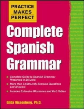 Image of Complete Spanish Grammar by Gilda Nissenberg Paperback