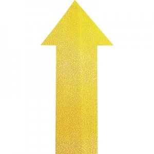 Image of Durable 170504 Position marking Form -Arrow- Signal yellow 10 pc(s) (L x W x H) 200 x 100 x 0.7 mm