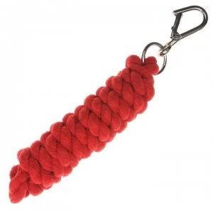 Image of Roma Cotton Walsall Clip Lead Rope - Red