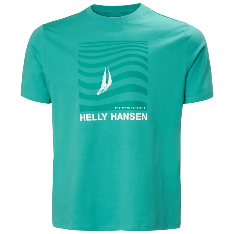 Image of Helly Hansen T-Shirt Helly Hansen Shoreline 3.0 Vert Male S