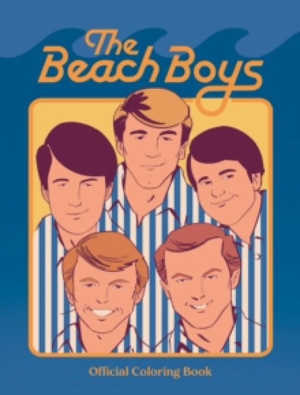Image of The Beach Boys Official Coloring Book Paperback / softback