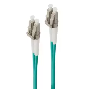 Image of ALOGIC 5m LC-LC 10G Multi Mode Duplex LSZH Fibre Cable 50/125 OM3