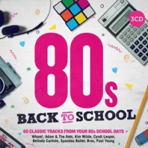 Image of 80s Back to School by Various Artists CD Album