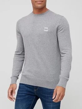 Image of Hugo Boss Kanovant Knitted Jumper Grey Size M Men