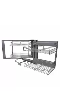 Image of Corner Kitchen Cupboard Pull Out Drawers - Right Hand