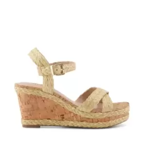 Image of Dune London Kelisa Wedge Heels - Beige