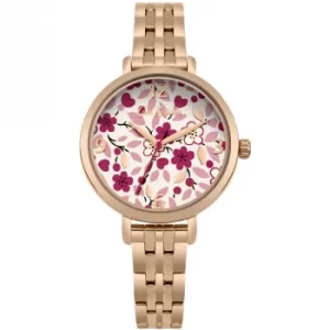 Image of Ladies Cath Kidston Littlemore Flowers Watch