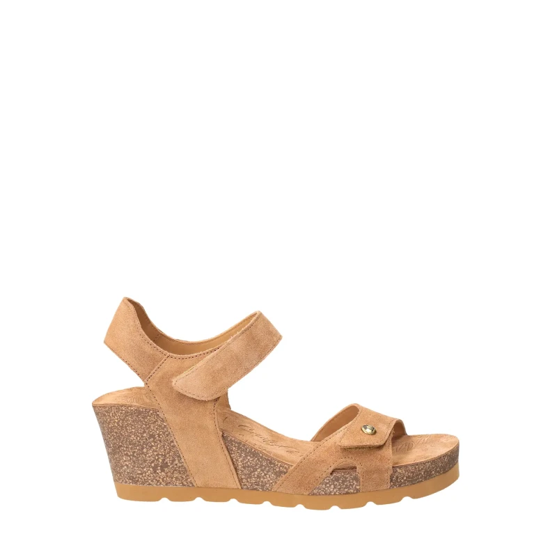 Image of Panama Jack Womens wedge sandals Panama Jack Vila B3 Marron Female 40