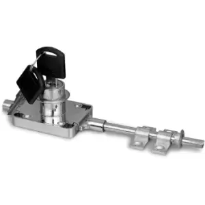 Image of Door Security Espagnolette Lock Cabinet Drawer Cupboard Locker with Keys