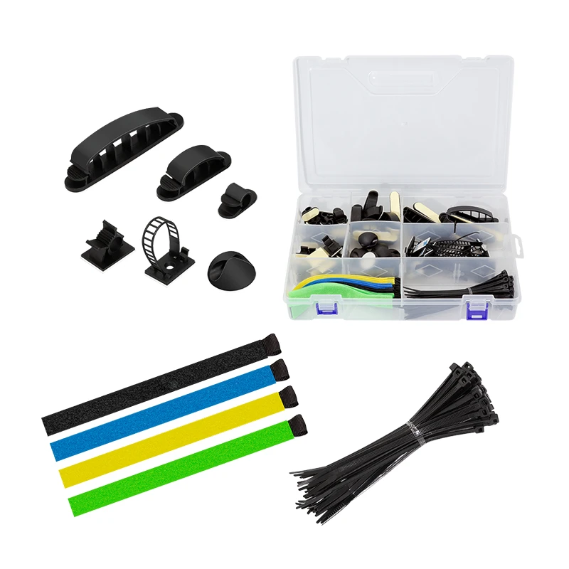 Image of LogiLink KAB0084 cable organizer Universal Cable clip Multicolour 128