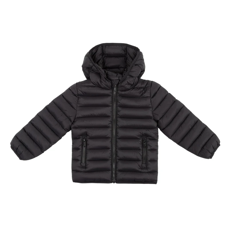 Image of SoulCal Kids Micro Bubble Long Sleeve Short Puffer Jacket Black male 4-5 Years