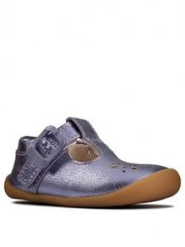 Image of Clarks Roamer Star Toddler Shoe - Lilac Size 3.5 Younger