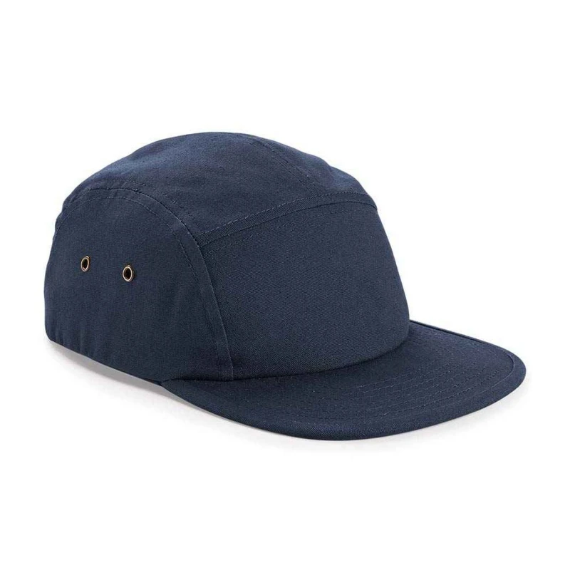 Image of Beechfield Beechfield Men Cotton Canvas Baseball Cap in Navy Navy One Size Male 5063527293046