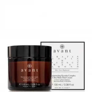 Image of Avant Skincare Reconstructing Keratin Complex Ultra Shine Hair Cream 100ml