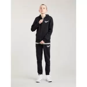 Image of Converse Nova Zip Hoodie Boys - Black