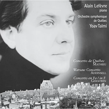Image of MATHIEU/ADDINSEL/GERSHWIN/LEFEVRE - Mathieu: Concerto De Qu&eacute;bec/Addinsell: Warsaw Concerto/... CD