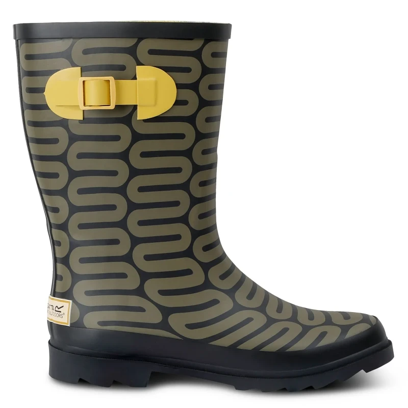 Image of 3/4 womens rain boots Regatta Orla Kiely Vert Female 41