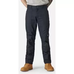 Image of Dickies Workwear Mens Action Flex Work Trousers (32R) (Navy Blue)