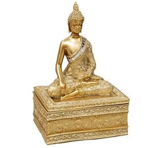 Image of Gold Thai Buddha Trinket Box