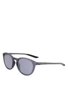 Image of Nike Evolution Round Sunglasses, Grey, Men