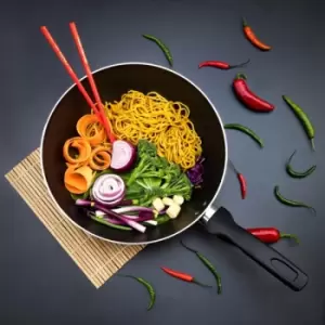 Image of Pendeford Non Stick Black Wok 26cm