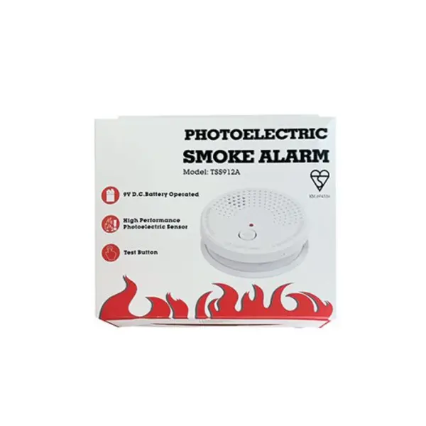 Image of Unbranded Domestic Battery Operated Smoke Alarm ESA1 ESA1