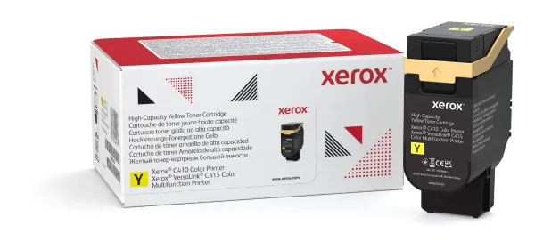 Image of Xerox 006R04688 Yellow High Capacity Toner Cartridge (Original)