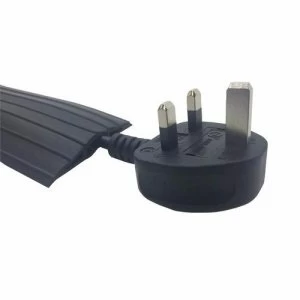 Image of Zexum 80mm x 14mm Rubber Cable Floor Protector - 2 Meter