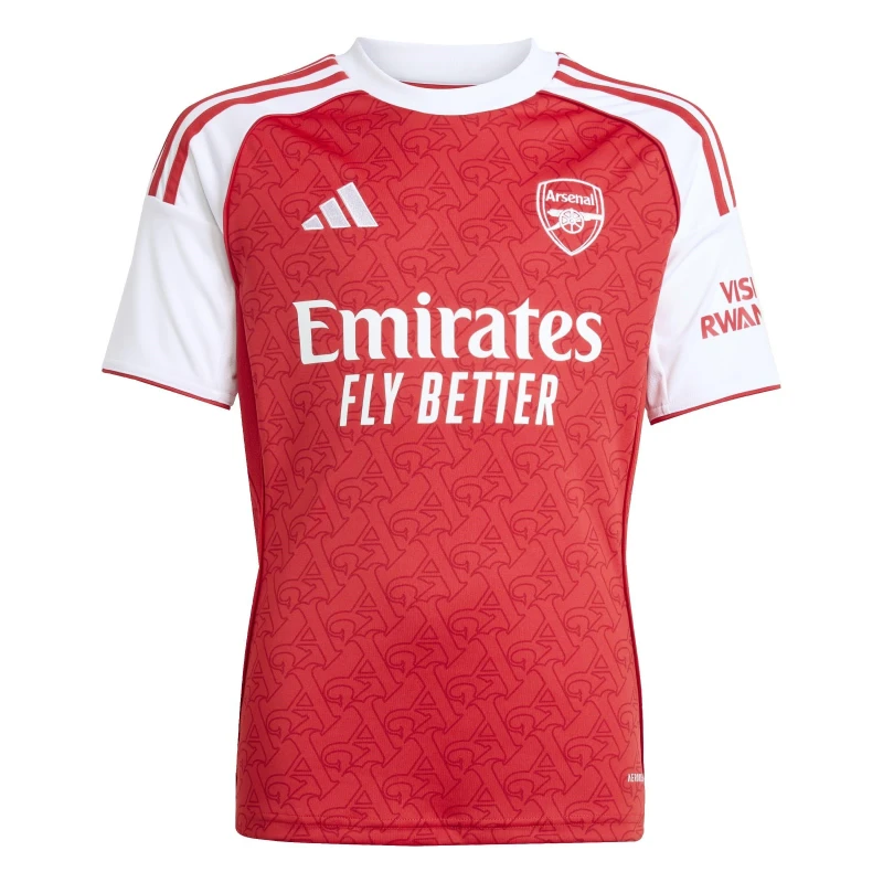 Image of Adidas Arsenal Home Kit for Kids 2025/26 Rouge Unisex 9/10 ans JI9533