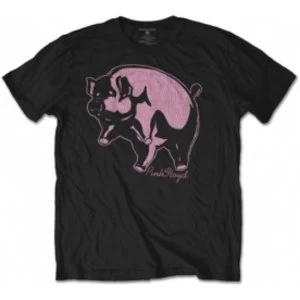 Image of Pink Floyd Pig Black Mens TS: Medium