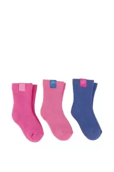 Image of Triple Pack Cotton Terry Socks